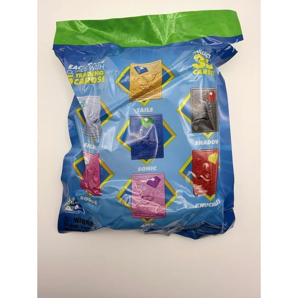 Sonic the Hedgehog Trading Cards and Card Case Sealed Pack 30 Cards Wendy's 2026